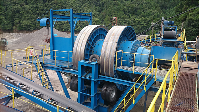 製砂プラント建設
